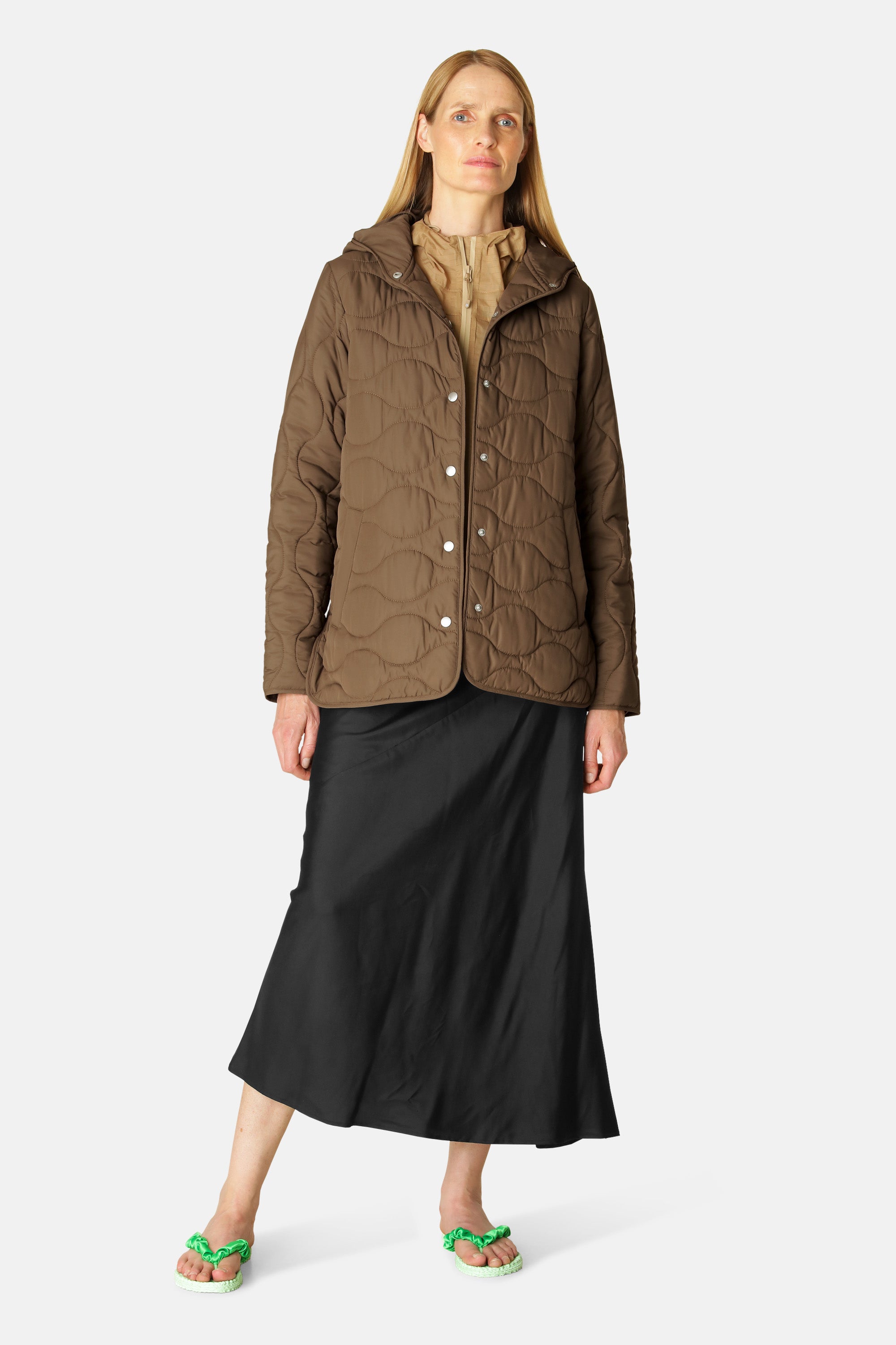 Ilse Jacobsen Hornbæk Outerwear Steppjacke Jacket 234 Cub Brown